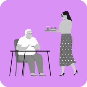 Prestation d'aide au repas